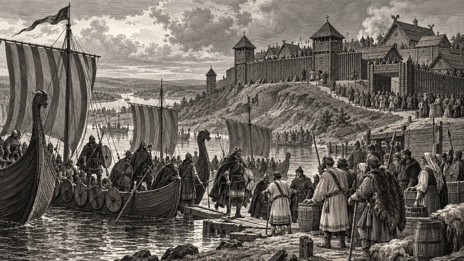 Kievan Rus' - The First East Slavic State and Fight Over Who It Belonged To